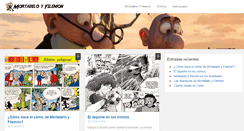Desktop Screenshot of mortadeloyfilemon3d.com